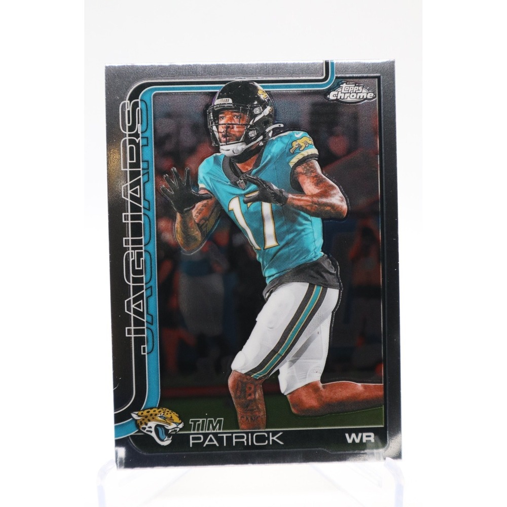 2025 Topps Chrome Football Base #96 Tim Patrick Jaguars